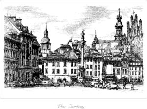 Warszawa piórkiem i pecetem